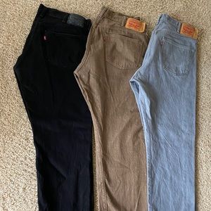 Levi’s 501 Original Fit Stretch (All 3 Pairs) 🔥🔥SOLD